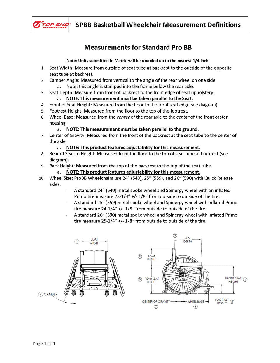 Top End Pro Basketball Wheelchair (ProBB) (Free Shipping) image 7